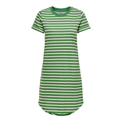 Jdyivy sweat kjole - Medium green/cd stripes