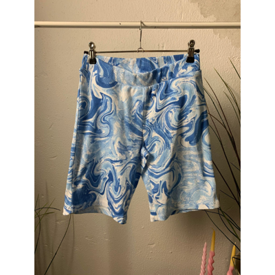 Pcserafina hw shorts - Granada sky/tie dye