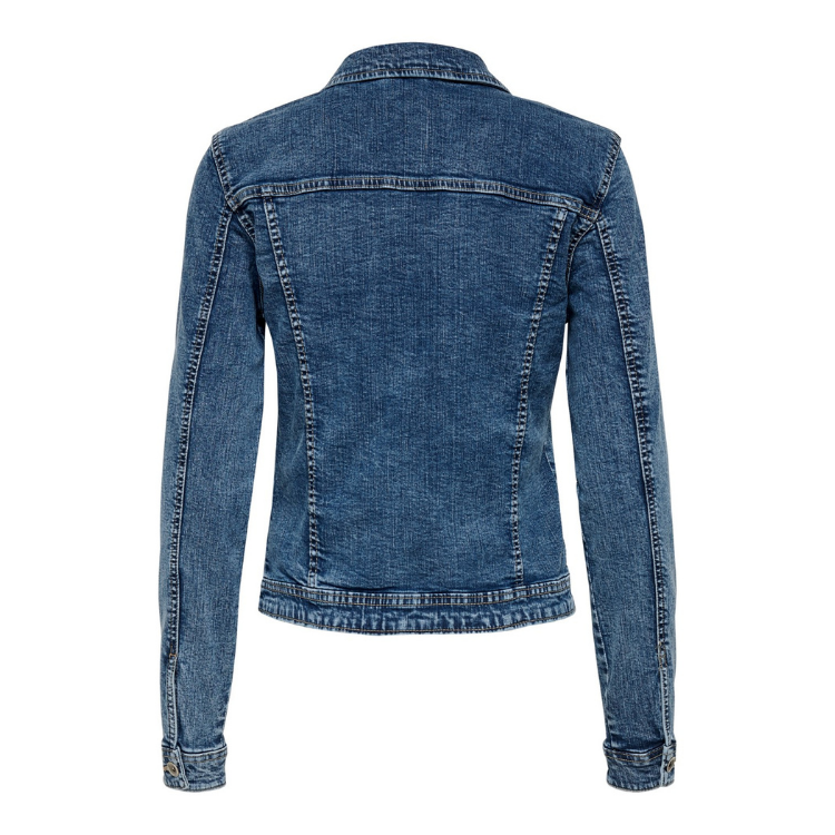 Onltia denimjakke - Medium blue denim