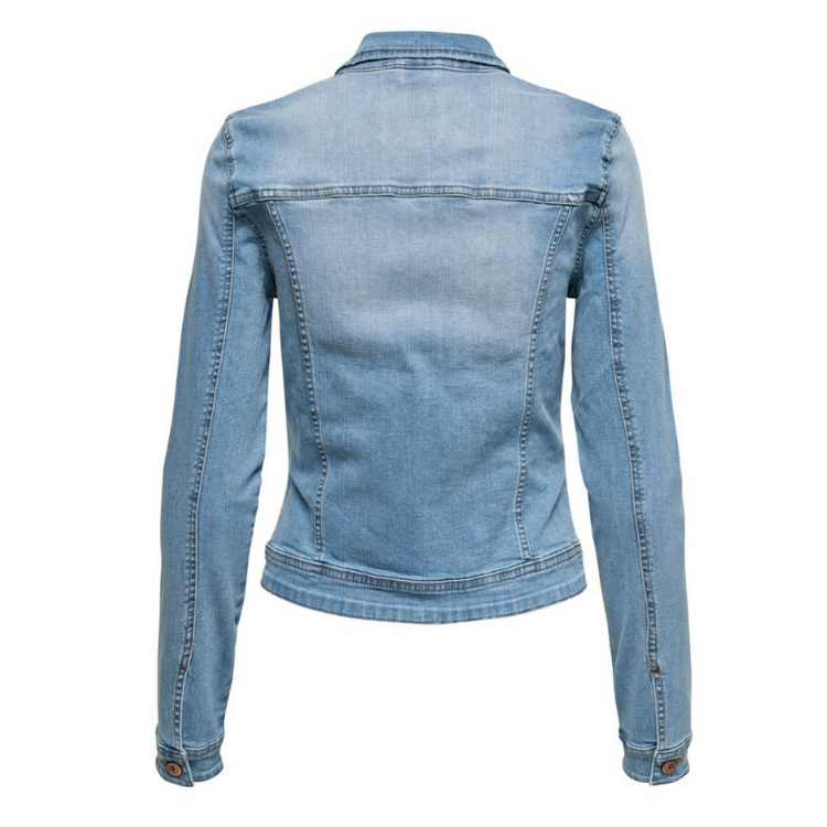 Onltia denimjakke - Light blue denim