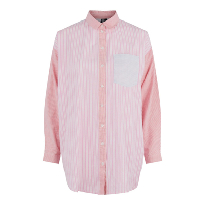 Pcsilja skjorte - Strawberry pink