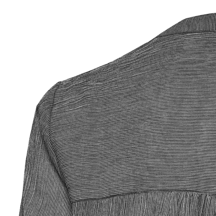 Kavivian skjorte - Black/chalk stripe