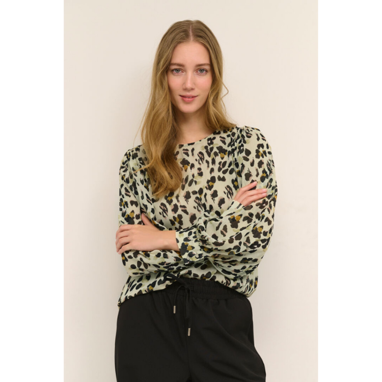 Kasimi bluse - Leopard print