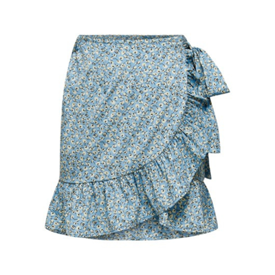 Onlolivia nederdel - Dusk blue