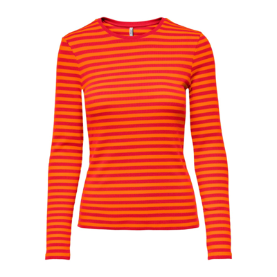 Onlline bluse - Racing red/persimmon