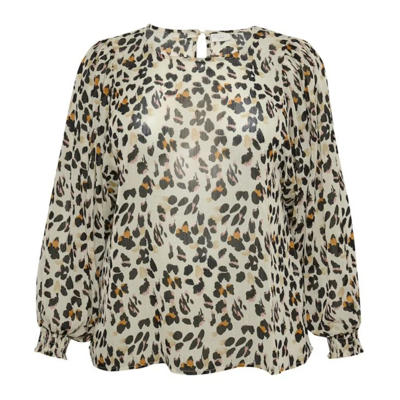 Kcsmila bluse - Leopard print