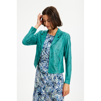 Mapelina jakke - Aqua green