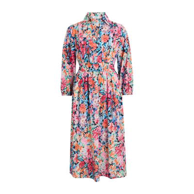 Love787-1 kjole - Multi flower