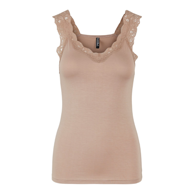 Pcbarbera top - Warm taupe