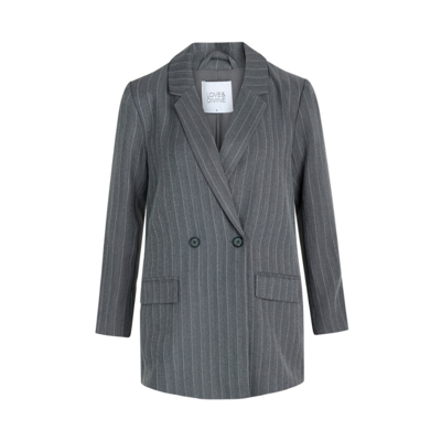 Love780-1 blazer - Grey pinstripe