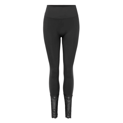 Martha lace legging - Nero