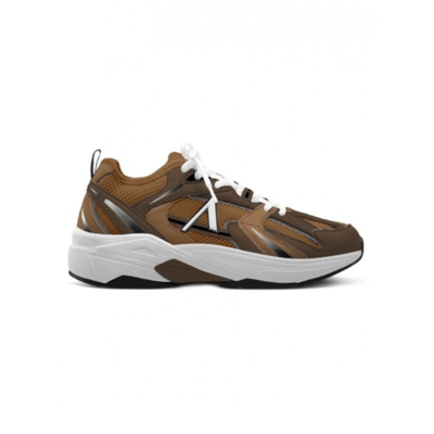 Oserra sneakers - Tobacco brown dark earth black