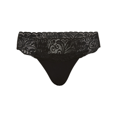 Eva lace g-streng - Black