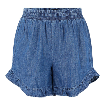 Pcvibe shorts - Medium blue denim