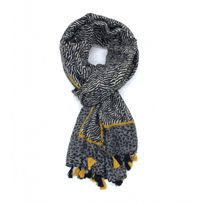 Tørklæde B10-0037 - Black