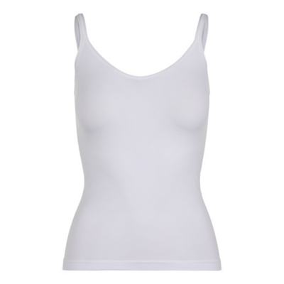 Pcplain top - White