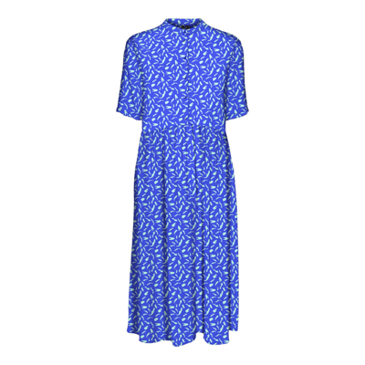 Vmvivi kjole - Dazzling blue/brook green