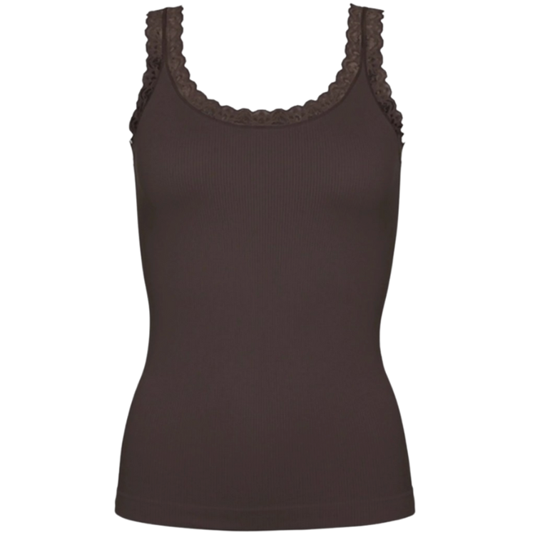 Frida rib top - Caffe