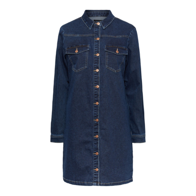 Pcperry kjole - Dark blue