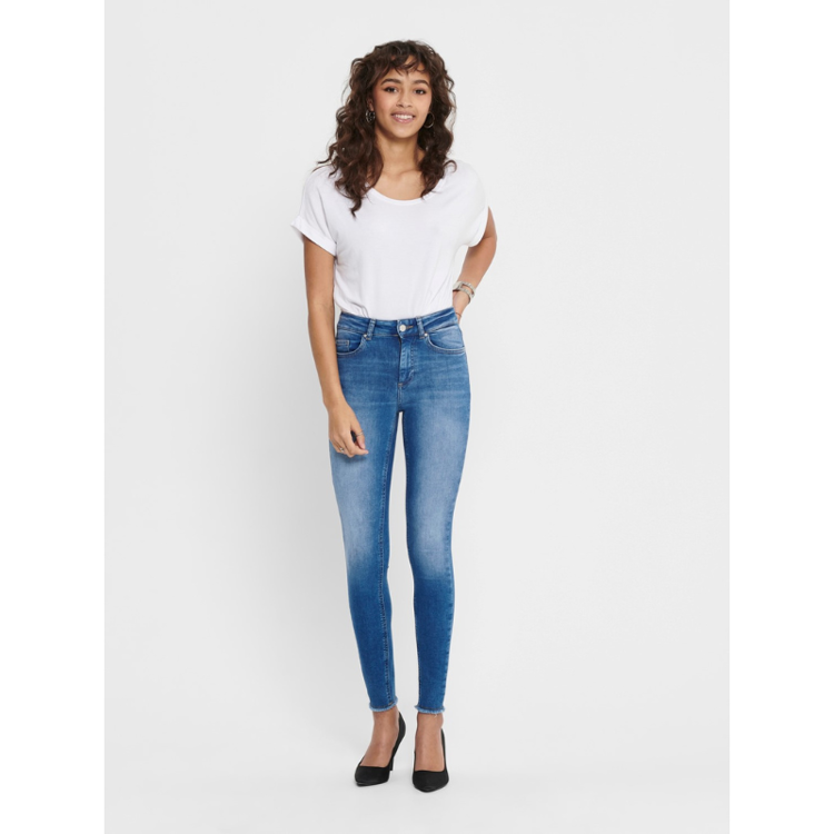 Onlblush jeans - Medium blue denim