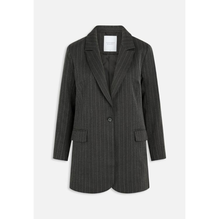 Elai blazer - D. grey pinstripe