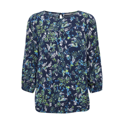 Frmerla bluse - Navy blazer mix