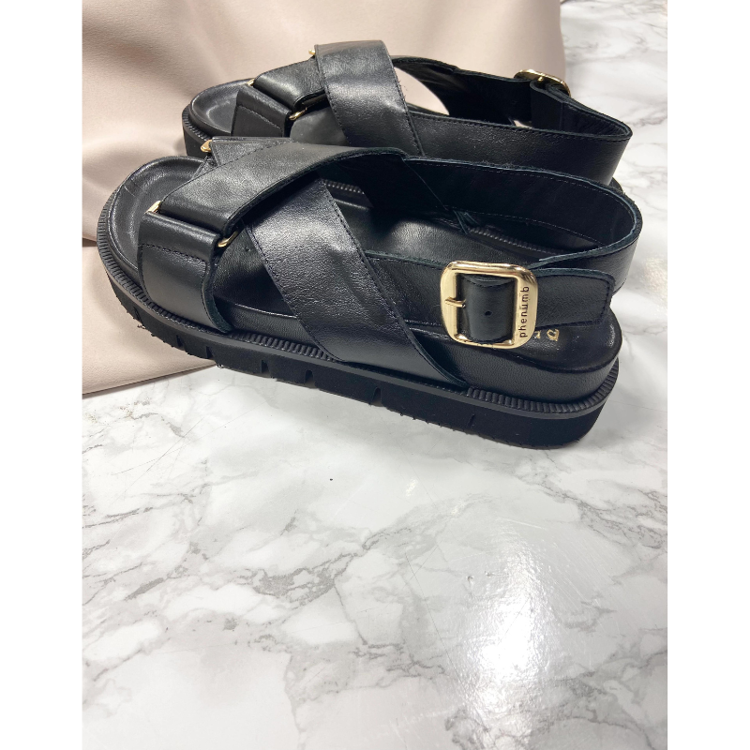 Noelle sandal - Black