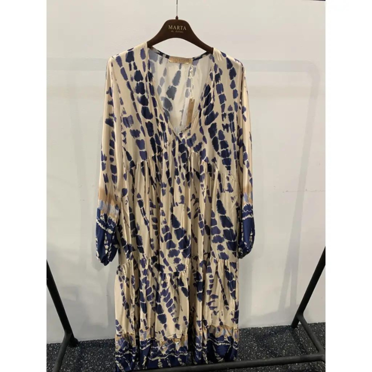 Marta kjole 2388 - Blue scuro