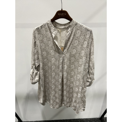 Marta bluse 7185 - Drop beige