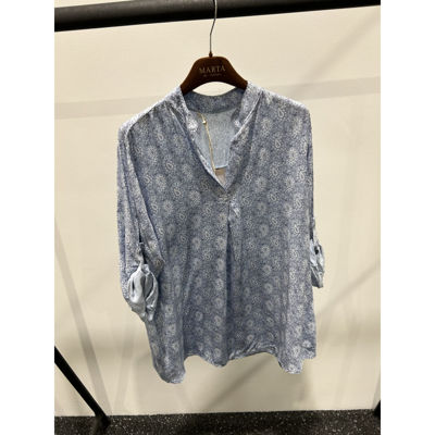 Marta bluse 7185 - Drop light blue