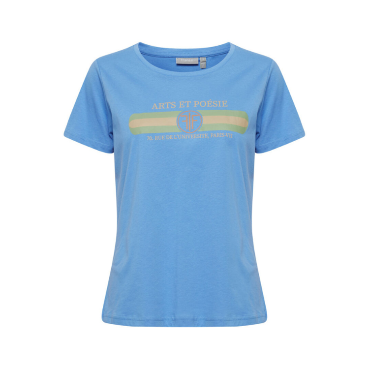 Frriley t-shirt - Ultramarine mix