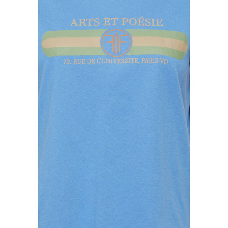 Frriley t-shirt - Ultramarine mix