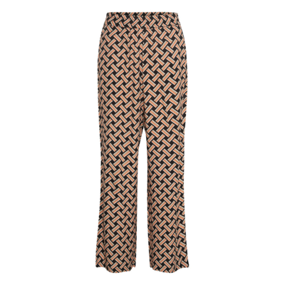 Kaquin bukser - Black orange grafic print