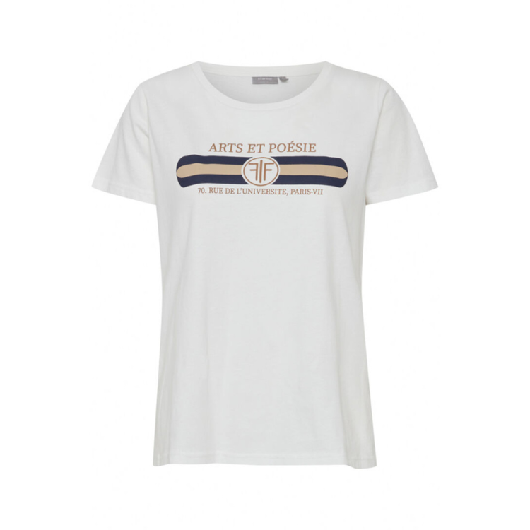 Frriley t-shirt - Blanc de blanc mix