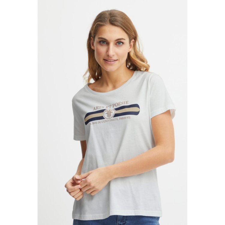 Frriley t-shirt - Blanc de blanc mix