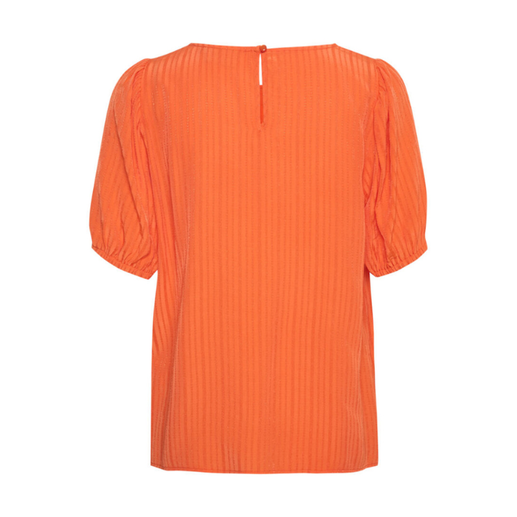 Kasilvia bluse - Vermillion orange