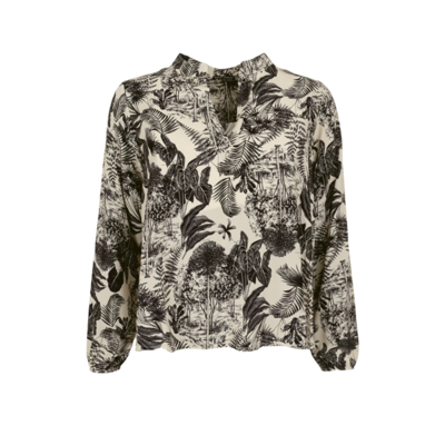 Bcmonique bluse - Off white
