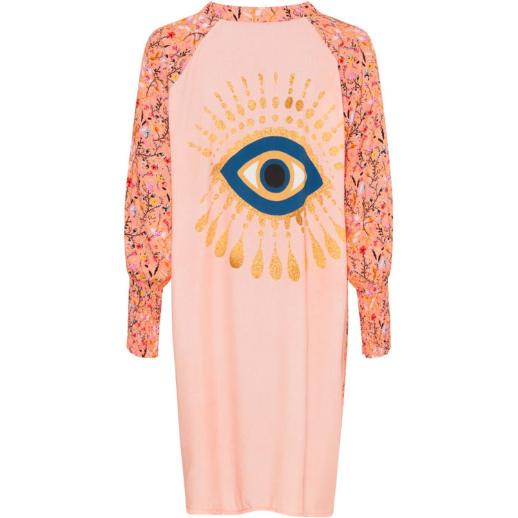 Marta kjole 5378 - Salmon eye