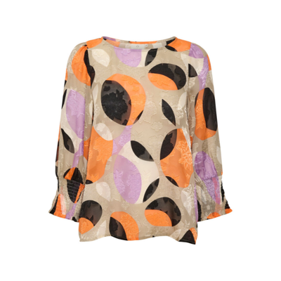 Kaassia bluse - Big grafisk print
