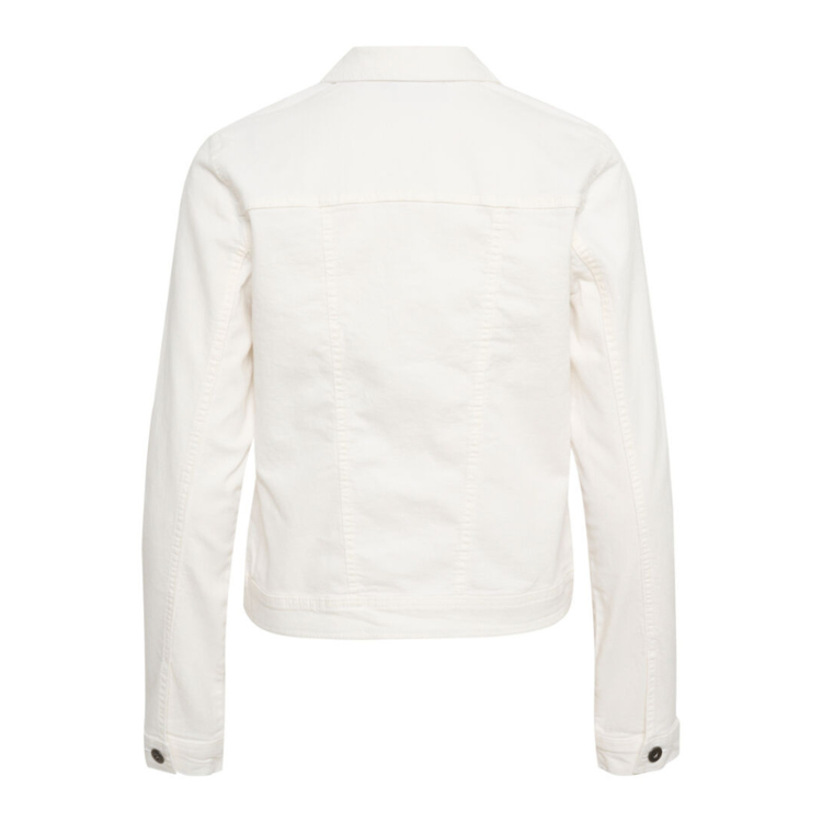 Kazelina denim jakke - Chalk