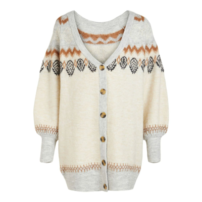 Objnoella strik - Light grey