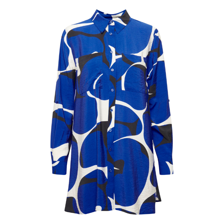 Pzscarlet skjorte - Blue printed