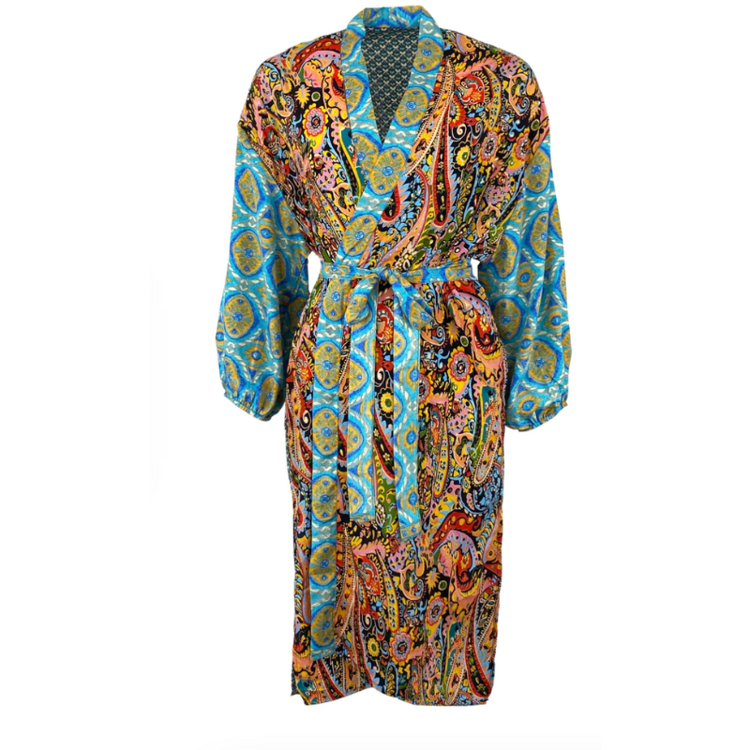 Bcluna kimono - Blue hawaii