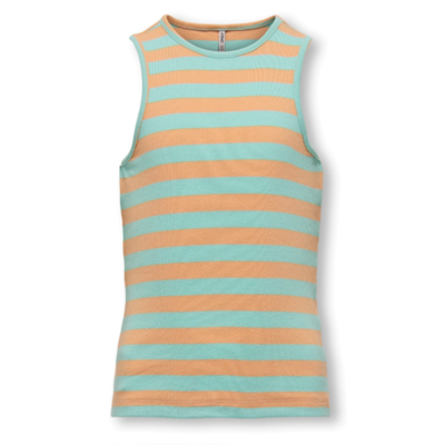 Kogkenya top - Orange/aruba