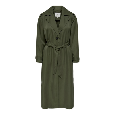 Onlline trenchcoat - Ivy green