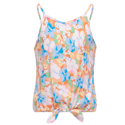 Kognova top - Orange chiffon/spring flo