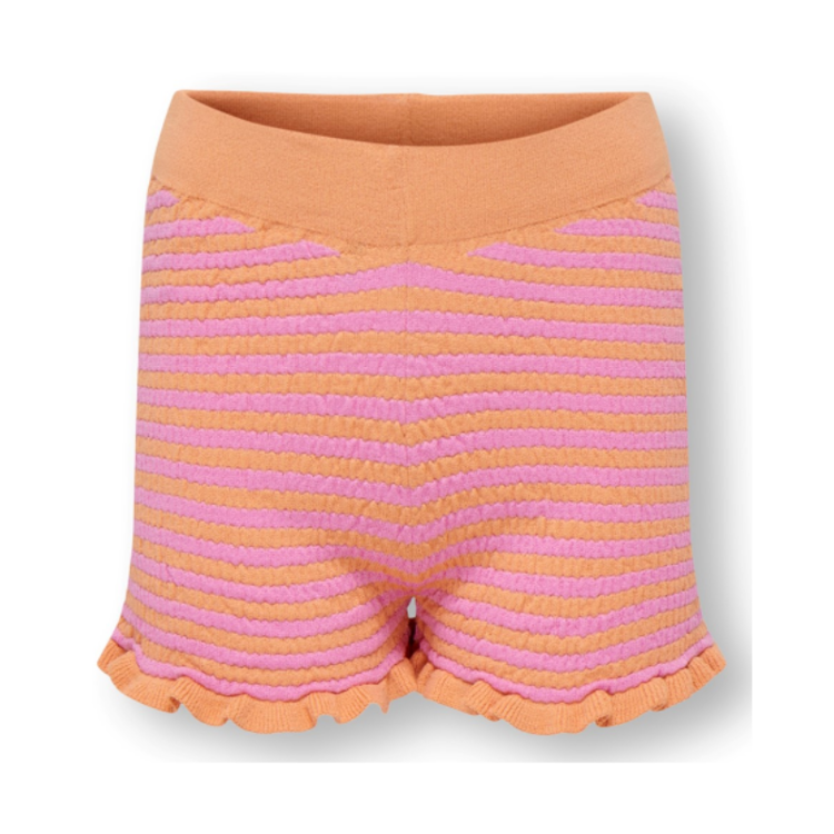 Kogsally shorts - Orange chiffon/fuchsia pi