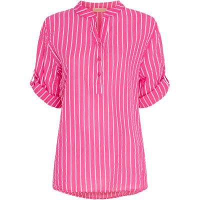 Marta skjorte 226 - Fuxia stripe