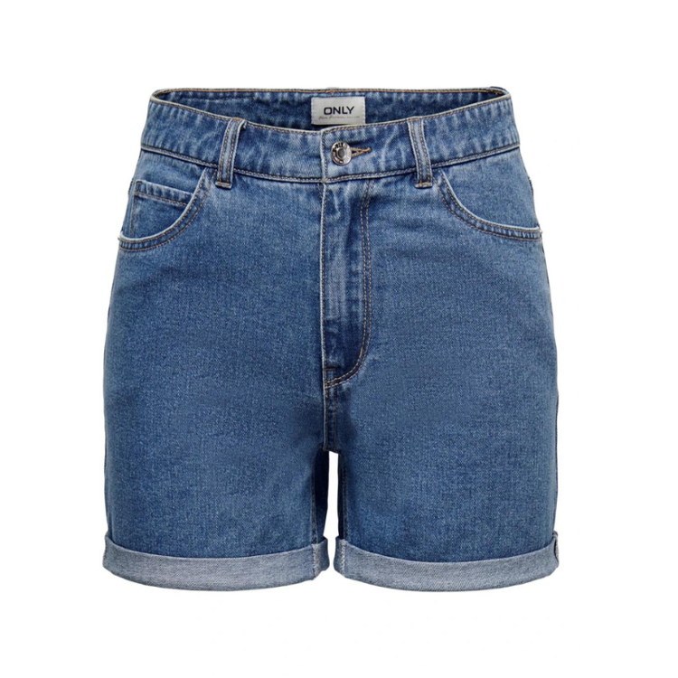 Onlvega shorts - Medium blue denim