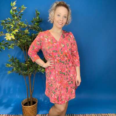 Frseen tunika - Camellia rose mix